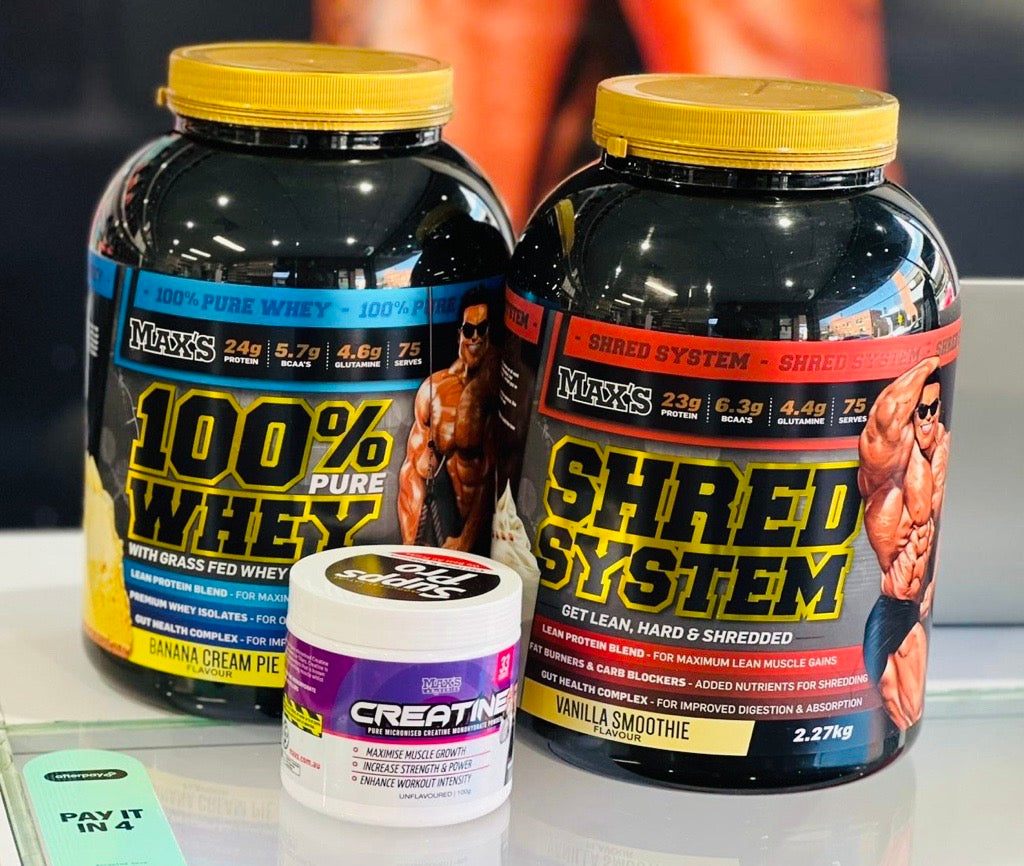 Power Stack: Whey Protein, Shred System + Free Creating Bundle + Free Shipping