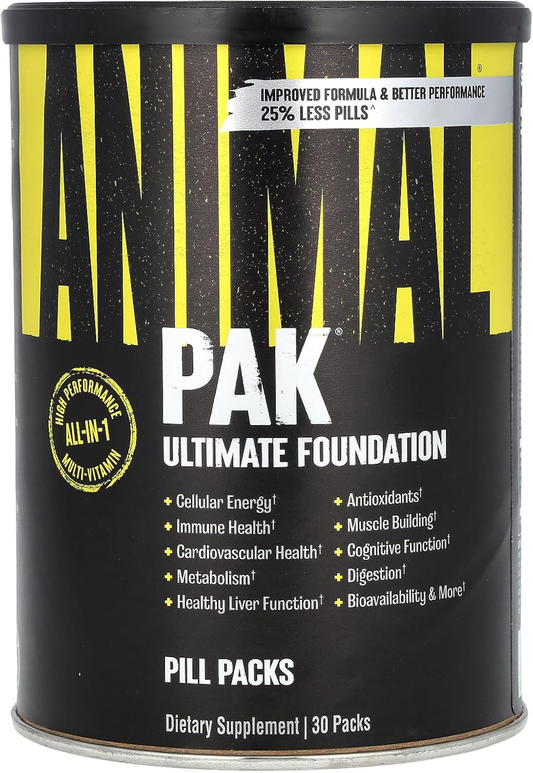 ANIMAL PACK ULTIMATE FOUNDATION  44 PACKETS