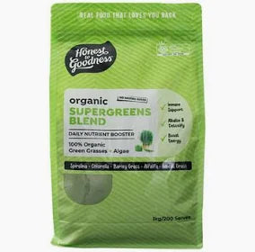 Organic supergreens blend