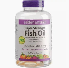 Webber Naturals Triple Strength Fish Oil