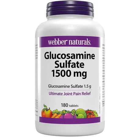 Webber naturals glucosamine 1500mg