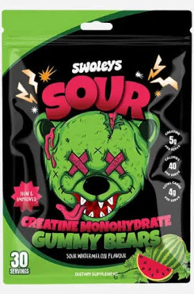 SWOLEYS SOUR GUMMY BEARS