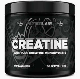 Faction labs creatine 100% pure creatine monohydrate